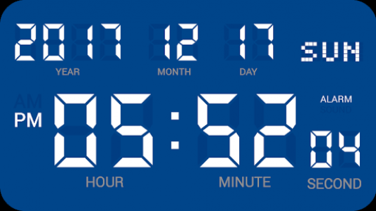 اسکرین شات برنامه Simple Digital Clock - DIGITAL CLOCK SHG2 FREE 6