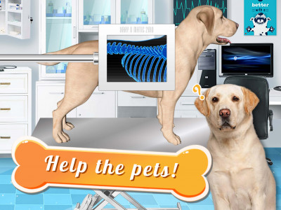 اسکرین شات بازی Dog Games: Pet Vet Doctor Care 1