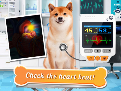اسکرین شات بازی Dog Games: Pet Vet Doctor Care 4