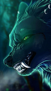 اسکرین شات برنامه Black Wolf Wallpapers 5