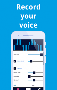 اسکرین شات برنامه VMod Voice Changer 1