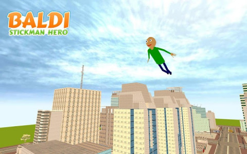 اسکرین شات بازی Stickman Fight Baldi - Crime City Simulator Game 8
