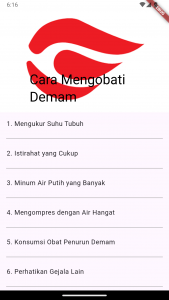 اسکرین شات 1 بازی Camede - Cara Mengobati Demam