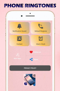 اسکرین شات 5 برنامه Phone Ringtones