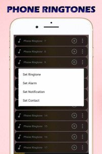 اسکرین شات 4 برنامه Phone Ringtones