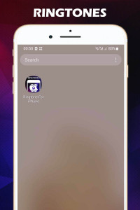 اسکرین شات 1 برنامه Ringtone For iPhone