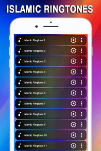اسکرین شات 3 برنامه Islamic Ringtones 2025