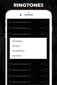 اسکرین شات برنامه Sad ringtone song 5