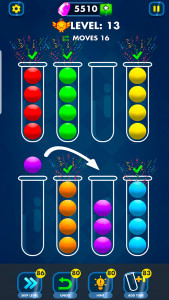 اسکرین شات بازی Ball Sort: Color Puzzle Games 4