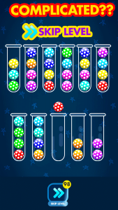 اسکرین شات 2 بازی Ball Sort : Color Puzzle Game