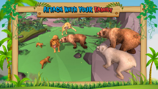 اسکرین شات بازی Wild Bear Family Simulator 2