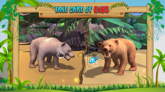 اسکرین شات بازی Wild Bear Family Simulator 4