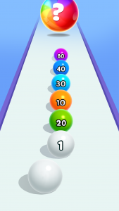 اسکرین شات 2 بازی Ball Master 2048: Ball Run 3D