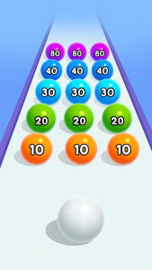 اسکرین شات 3 بازی Ball Master 2048: Ball Run 3D