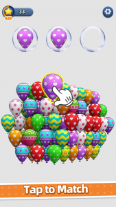 اسکرین شات 4 بازی Balloon Triple Match: Match 3D