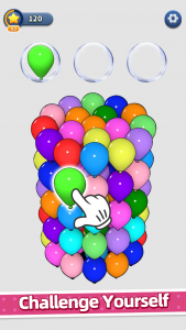 اسکرین شات بازی Balloon Triple Match: Match 3D 2