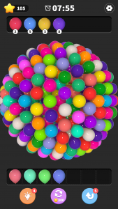 اسکرین شات بازی Balloon Triple Match: Match 3D 3