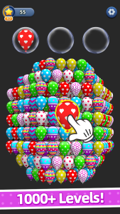 اسکرین شات 4 بازی Balloon Triple Match: Match 3D