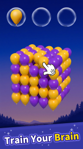 اسکرین شات 2 بازی Balloon Triple Match: Match 3D