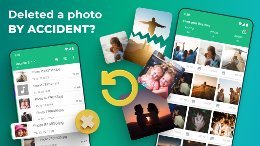 اسکرین شات برنامه Dumpster: Photo/Video Recovery 1