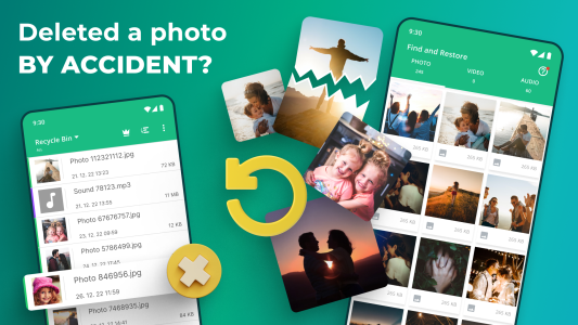 اسکرین شات 1 برنامه Dumpster: Photo/Video Recovery