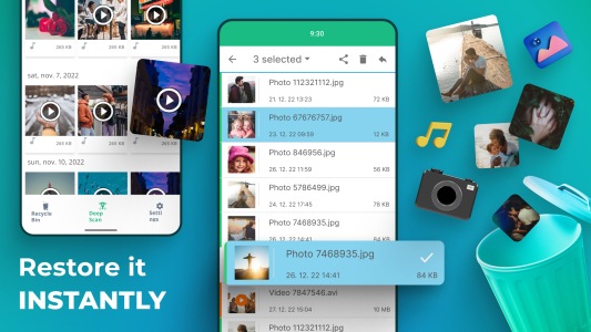 اسکرین شات 2 برنامه Dumpster: Photo/Video Recovery