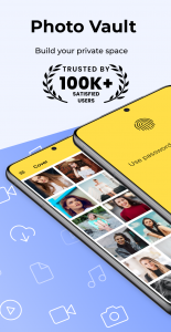 اسکرین شات 1 برنامه Cover Photo Lock - Hide Photos
