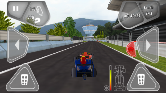 اسکرین شات بازی Formula Racing 2