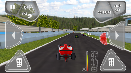 اسکرین شات بازی Formula Racing 1