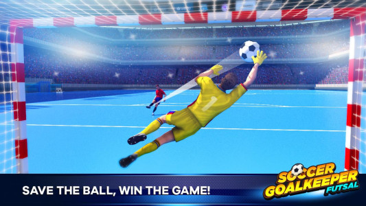 اسکرین شات 1 بازی Futsal Goalkeeper - Soccer