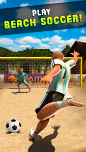 اسکرین شات بازی Shoot Goal - Beach Soccer Game 4