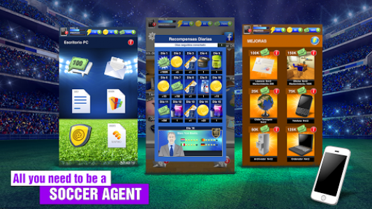اسکرین شات برنامه Soccer Agent - Mobile Football Manager 2019 4
