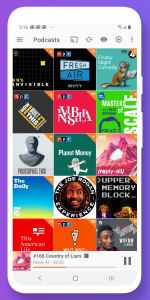 اسکرین شات 4 برنامه Podcast Addict: Podcast player