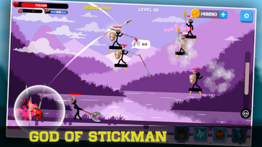 اسکرین شات بازی Stickman Archer: Spear Warrior 6