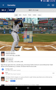 اسکرین شات برنامه MLB At Bat 5
