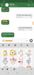 اسکرین شات برنامه Messaging SMS 8
