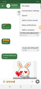 اسکرین شات برنامه Messaging SMS 7