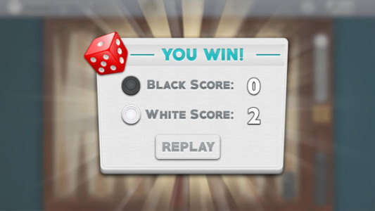 اسکرین شات بازی Backgammon Free 3