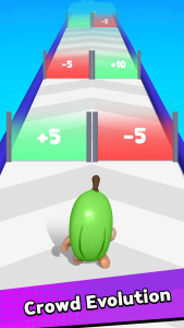 اسکرین شات 1 بازی Epic Banana Run: Merge Master