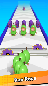 اسکرین شات 2 بازی Epic Banana Run: Merge Master