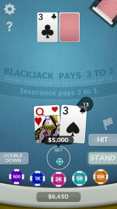 اسکرین شات بازی Blackjack 21 1