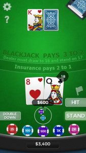 اسکرین شات بازی Blackjack 21 2