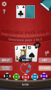 اسکرین شات بازی Blackjack 21 3