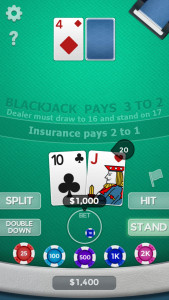اسکرین شات بازی Blackjack 21 5
