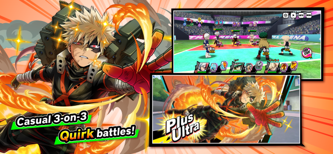 اسکرین شات 3 بازی MY HERO ULTRA IMPACT