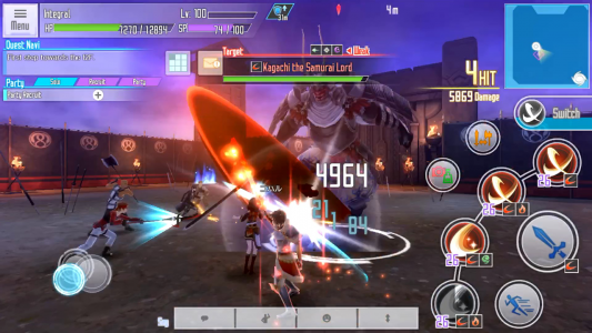 اسکرین شات بازی SAO Integral Factor - MMORPG 5