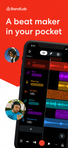 اسکرین شات برنامه BandLab – Music Making Studio 1