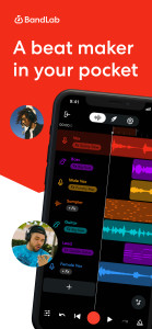 اسکرین شات 1 برنامه BandLab – Music Making Studio