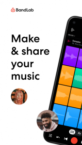 اسکرین شات برنامه BandLab – Music Making Studio 1