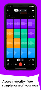 اسکرین شات برنامه BandLab – Music Making Studio 2